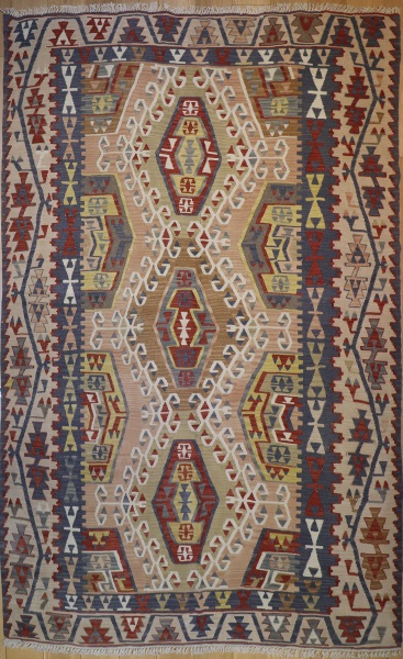 R6106 New Kayseri Turkish Kilim Rug