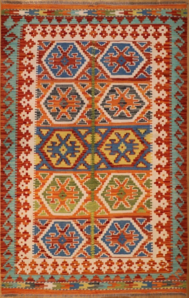 R3602 New Kelim Rug