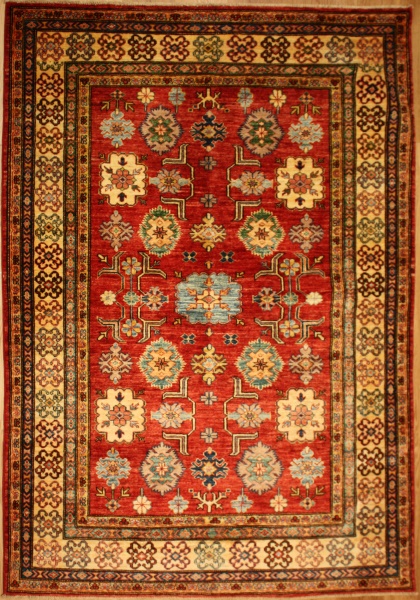 R6691 Decorative Handmade Kazak Carpet