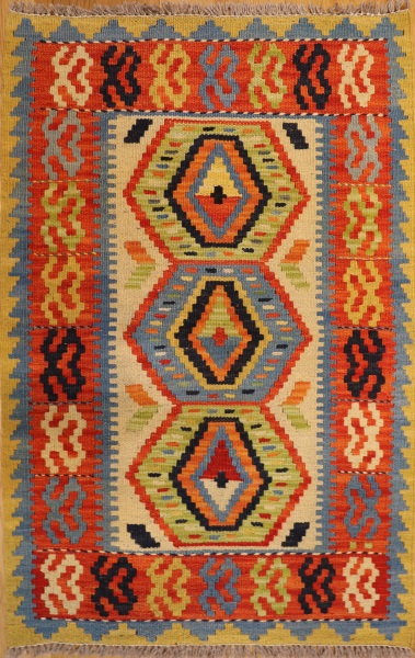 R4271 New Turkish Kayseri Kilim