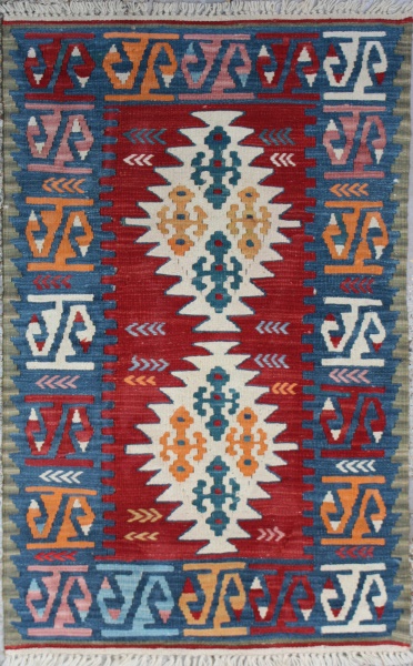 R5905 New Turkish Kayseri Kilim Rugs