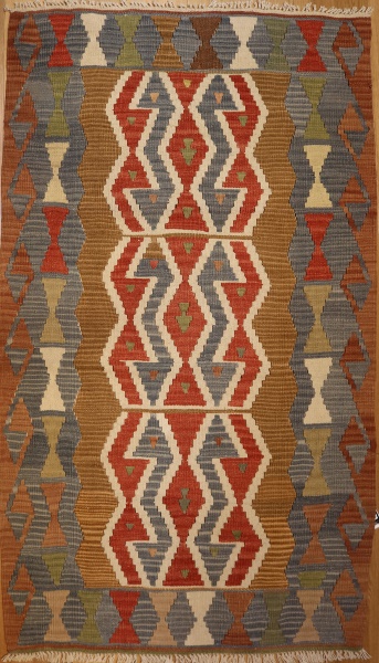 R6120 New Turkish Kilim Rug