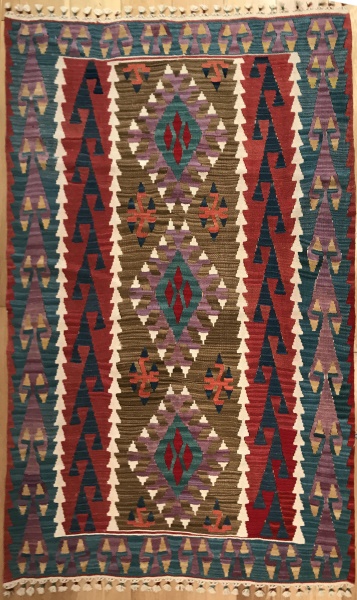 R8239 New Turkish Kilim Rug