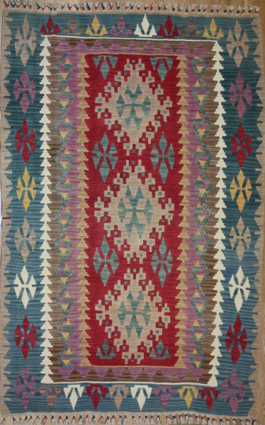 R8242 New Turkish Kilim Rug