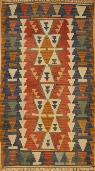 R6184 New Turkish Kilim Rugs