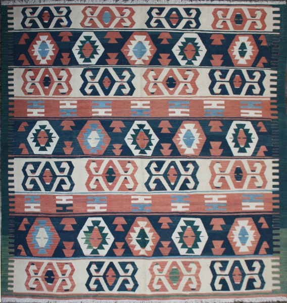 R5501 New Turkish Konya Kilim Rug