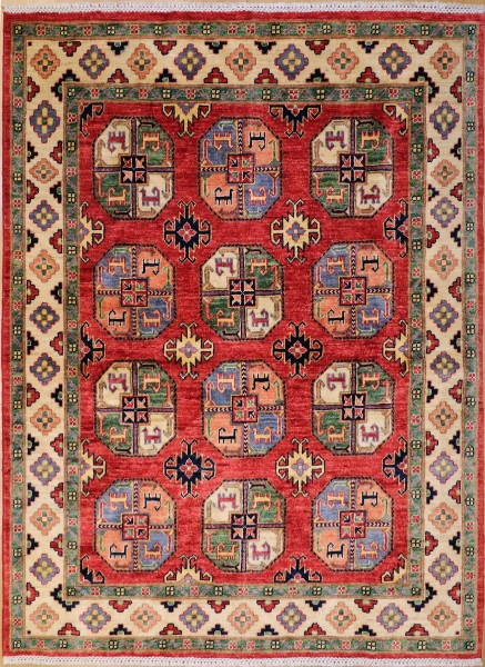 R6748 New Turkmenistan Ersari Rug