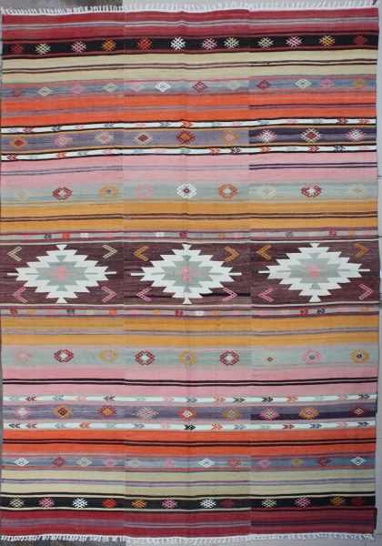 R3633 Old Anatolian Kilim Rug