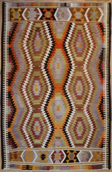 R6355 Old Antalya Turkish Kilim