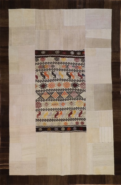 R3762 Old Kilim Patchwork