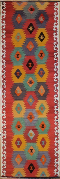 R6378 Old Kilim Runner