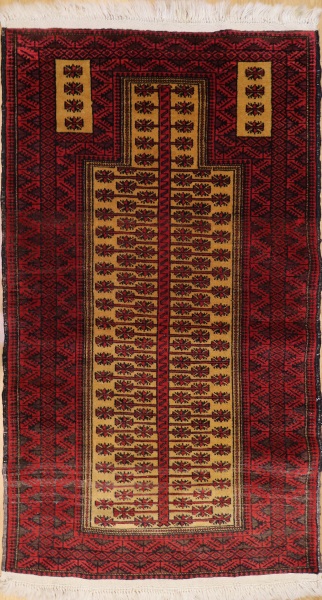 R7754 Old Persian Belouch Carpet