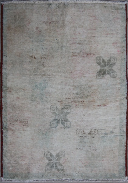 R4418 Beautiful Decorative Old Turkish Guney Rug