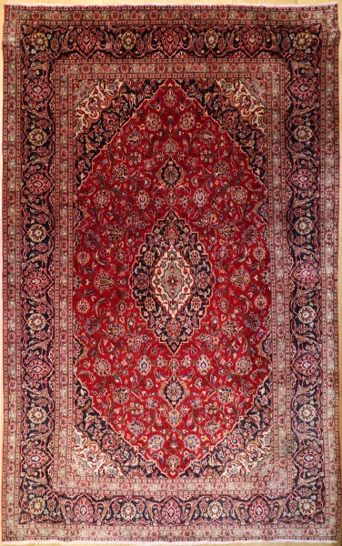 R7541 Persian Kashan Carpet