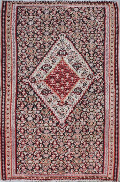 R5139 Persian Senneh Kilim Rug
