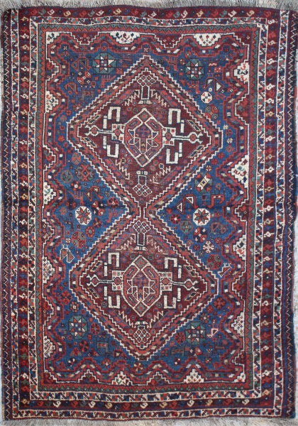 R1852 Beautiful Persian Qashqai Carpet