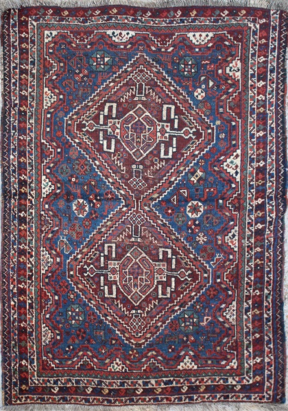 R1852 Beautiful Persian Qashqai Carpet