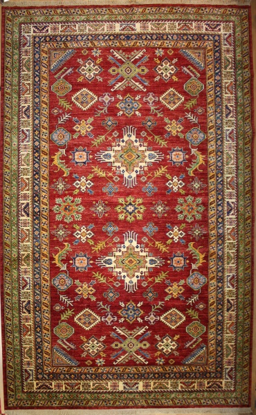 R8307 Gorgeous Caucasian Kazak Carpets