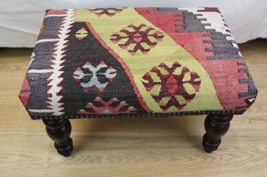 R6969 Rug Store Kilim Footsool