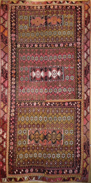 R8064 Rug Store Vintage Flat Weave Rug