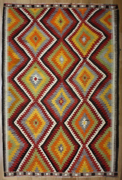 R8201 Rug Store Vintage Turkish Antalya Kilim Rugs