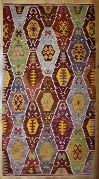 R8203 Rug Store Vintage Turkish Barak Kilim Rugs