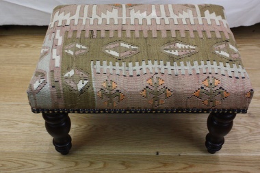 R6990 Rugstoreonline Kilim footstool