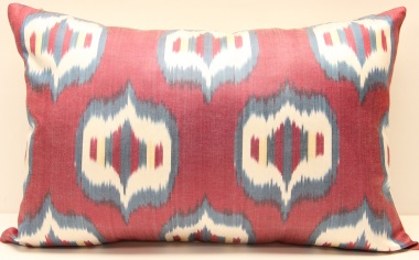 Silk Ikat Cushion Covers