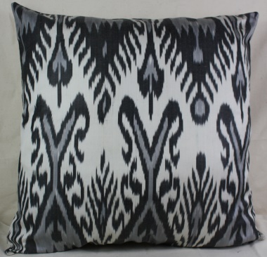 Silk Ikat Cushion Covers