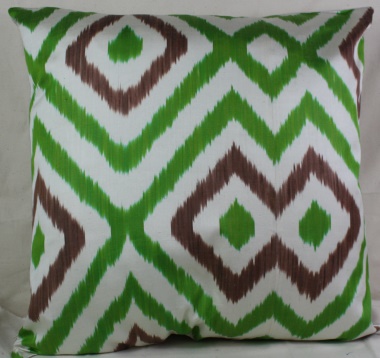 Silk Ikat Cushion Covers