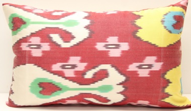 Silk Ikat Cushion Covers