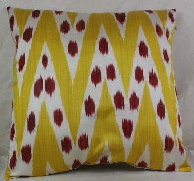 Handmade Ikat Pillow Covers Silk Ikat Cushion Pillows Rug