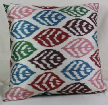 Silk Ikat Cushion Covers