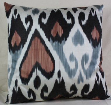 Silk Ikat Cushion Covers