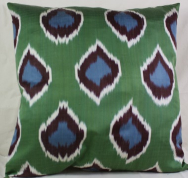 Silk Ikat Cushion Covers