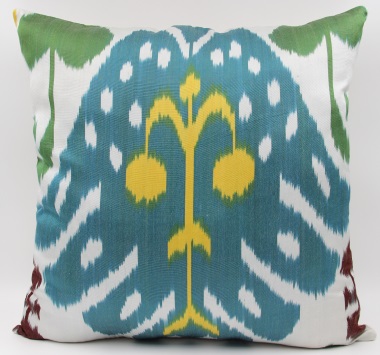 i22 Silk Ikat Cushion Covers