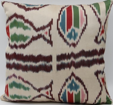 Silk Ikat Cushion Pillow Cover - i269