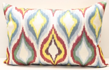 Silk Ikat Cushion Pillow Covers