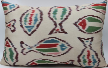 Silk Ikat Cushion Pillow Covers