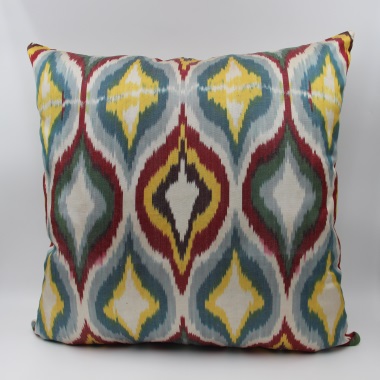 Silk Ikat Cushion Pillow Covers-i148