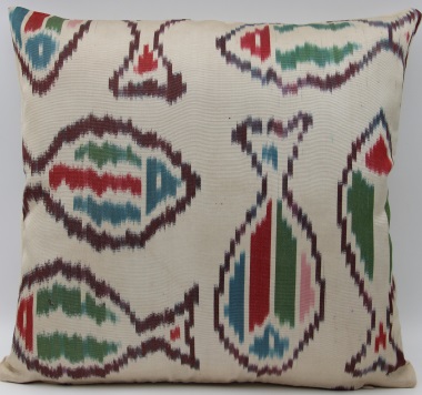 Silk Ikat Pillow Cushion Covers - i212
