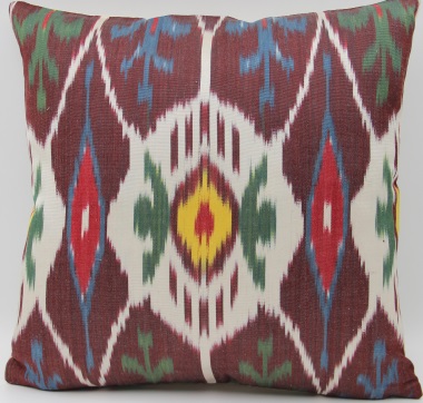 Silk Ikat Pillow Cushion Covers - i214