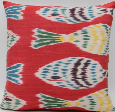 Silk Ikat Pillow Cushion Covers - i218