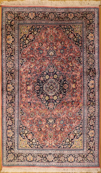 R7395 Silk Indian Kashmir Rug