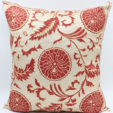 C23 Silk Suzani Cushion Cover