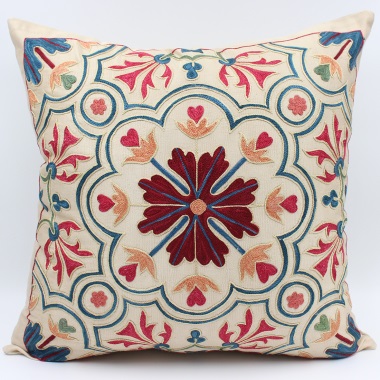 C80 Silk Suzani Cushion Cover