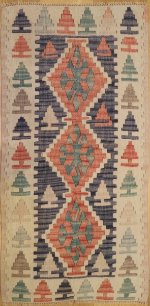 R4387 Small Turkish Kilim Rug