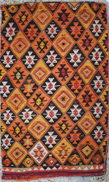 F974 Small Turkish Kilim Rugs