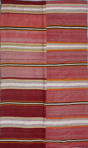 R2526 Striped Turkish Kilim Rugs