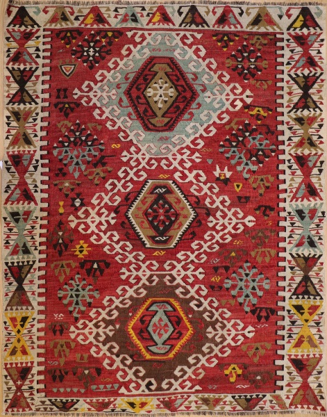 R6128 Turkish Adana Kilim Rug